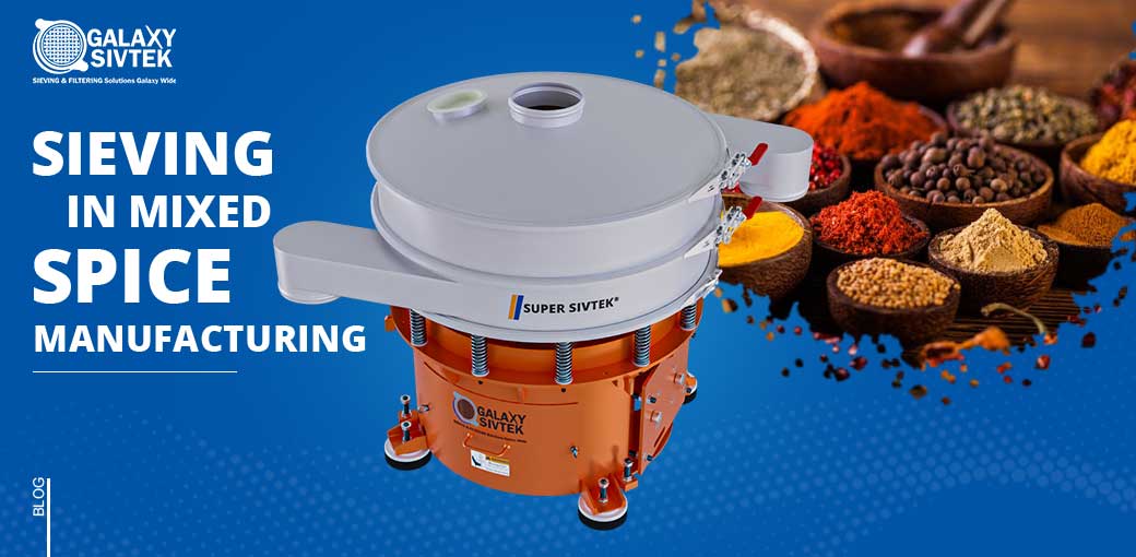 Sieving solutions for spices